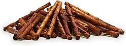 Treatly Beefhide Twist Sticks 5-in Peanut Butter Flavor Dog Chews, 1-lb bag slide 2 of 9