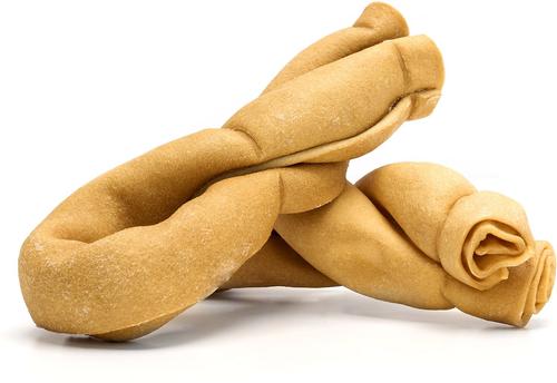 Show full view: Treatly USA Collagen Twist 6 to 7-in Chicken Marinade Flavor Dog Chews, 2 count slide 9 of 11