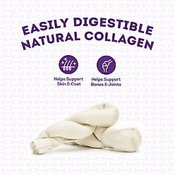 Treatly USA Collagen Twist 6 to 7-in Natural Flavor Dog Chews, 2 count slide 2 of 9