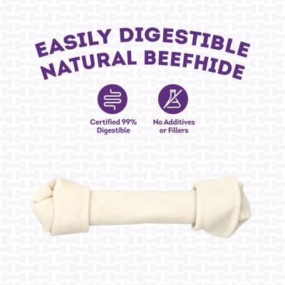 Show full view: Treatly USA Beefhide Bones 9 to 10-in Natural Flavor Dog Chews slide 8 of 9