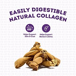 Treatly USA Collagen Twist 6 to 7-in Chicken Marinade Flavor Dog Chews, 6 count slide 2 of 9
