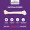 Show in main carousel: Treatly USA Beefhide Bones 15 to 17-in Natural Flavor Dog Chews slide 5 of 10