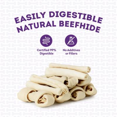 Show full view: Treatly USA Beefhide Small Assorted Natural Flavor Dog Chews, 10 count slide 7 of 9