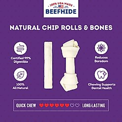 Treatly USA Beefhide Large Assorted Natural Flavor Dog Chews, 6 count slide 2 of 9