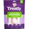 Show in main carousel: Treatly American Sourced Beefhide Bones 6 to 7-in Natural Flavor Dog Chews, 3 count slide 1 of 10