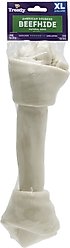 Treatly American Sourced Beefhide Bones 12 to 13-in Natural Flavor Dog Chews