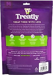 Treatly American Sourced Beefhide Rolls 6 to 7-in Natural Flavor Dog Chews, 4 count slide 2 of 9