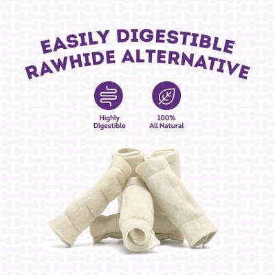 Show full view: Treatly Cowcheek Rolls 4-in Natural Flavor Dog Chews, 6 count slide 8 of 11