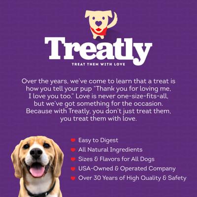 Show full view: Treatly Cowcheek Rolls 6-in Natural Flavor Dog Chews, 5 count slide 9 of 10