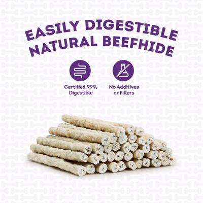 Show full view: Treatly Beefhide Munchy Sticks 5-in Natural Flavor Dog Chews, 40 count slide 8 of 10
