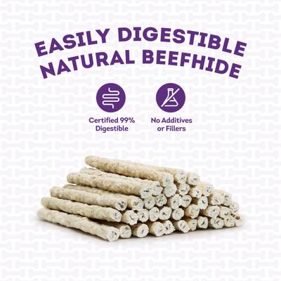 Show full view: Treatly Beefhide Munchy Sticks 5-in Natural Flavor Dog Chews, 1.5-lb bag slide 8 of 10