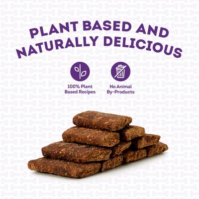Show full view: Treatly PlantWise Sweet Potato & Berries Vegan Bars Dog Treats, 5-oz bag slide 8 of 10