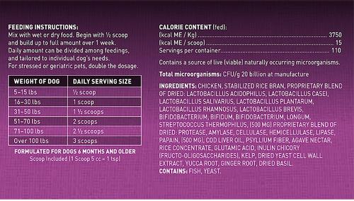 Show full view: K9 POWER Digest Forte Digestive Health Dog Supplement, 1-lb jar slide 5 of 7