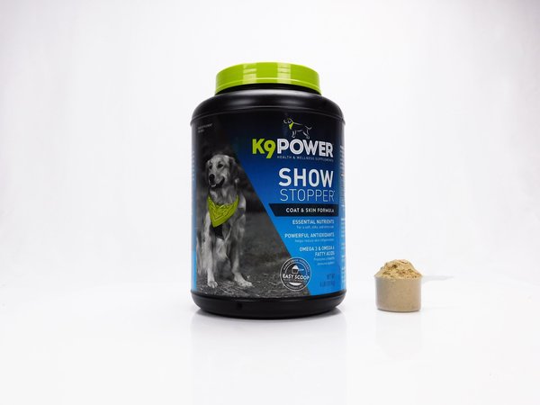 K9 POWER Show Stopper Healthy Coat & Skin Dog Supplement