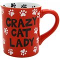 Our Name is Mud "Crazy Cat Lady" Coffee Mug, 16-oz