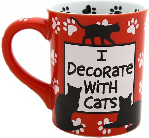 Our Name is Mud "Crazy Cat Lady" Coffee Mug, 16-oz