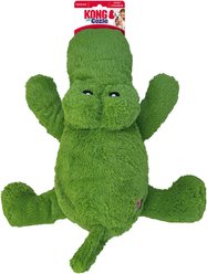 KONG Cozie Jumbo Ali Squeaky Dog Plush Toy, Green, X-Large slide 2 of 4