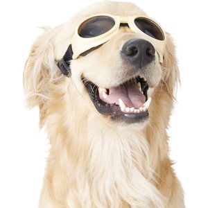 Doggles Originalz Dog Goggles, Chrome, Medium