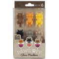 True Zoo Paws Off Glass Markers, Set of 6