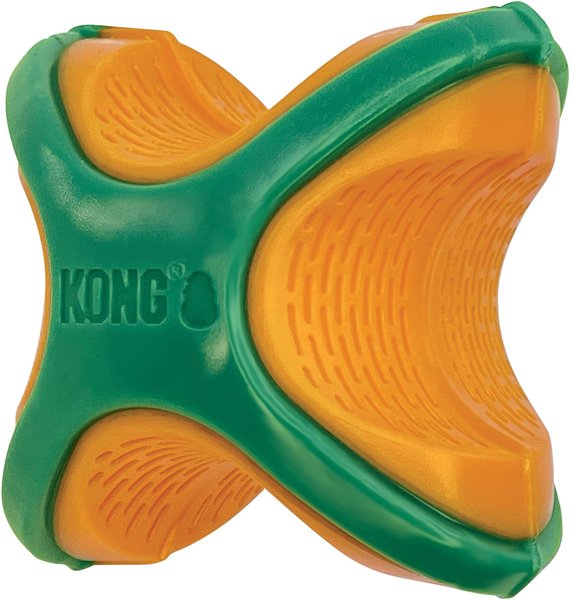 KONG Rambler Rattlez Dog X-Ball Toy, Orange, Large - Chewy.com