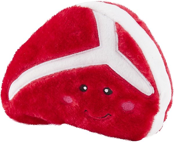 ZippyPaws NomNomz Plush Steak Dog Toy ZippyPaws NomNomz Plush Steak Dog Toy