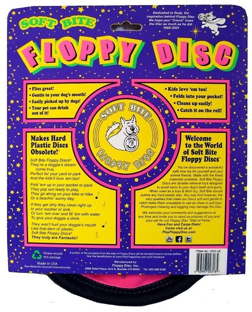 soft bite floppy disc