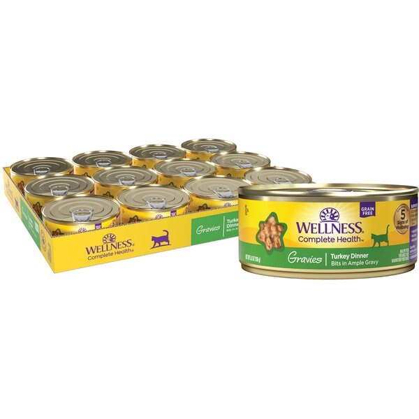 WELLNESS Complete Health Natural GrainFree Gravies Turkey Dinner