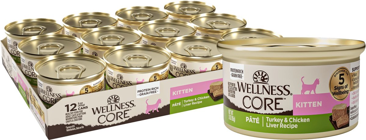 Wellness core grain shop free kitten food