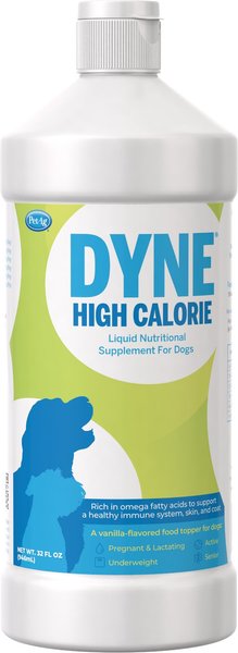 PetAg Dyne Vanilla Flavored Liquid High Calorie Supplement for Dogs, 32-oz bottle slide 1 of 6