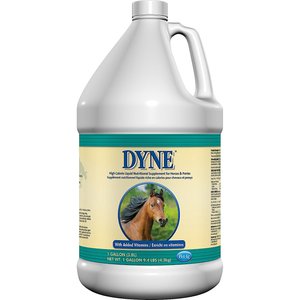 PetAg Dyne High Calorie Vanilla Flavor Liquid Horse Supplement, 1-gallon bottle