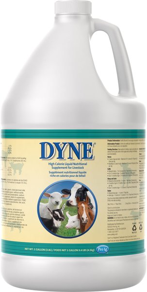 PetAg Dyne High Calorie Liquid Livestock Supplement, 1-gallon bottle slide 1 of 1