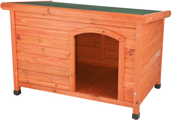 TRIXIE Natura Classic Dog House with Weatherproof Finish, Elevated Floor, Small slide 1 of 10