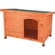 TRIXIE Natura Classic Dog House with Weatherproof Finish, Elevated Floor