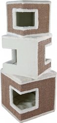 TRIXIE Lilo 48.2-in Plush Cat Tree & Condo, White/Brown slide 2 of 2