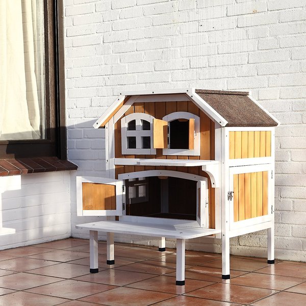 Trixie wooden 2025 cat house