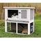 Show in main carousel: TRIXIE Natura Rabbit Hutch with Sloped Roof, Gray, Medium slide 2 of 7