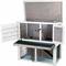 Show in main carousel: TRIXIE Natura Rabbit Hutch with Sloped Roof, Gray, Medium slide 3 of 7