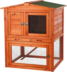 TRIXIE Rabbit Hutch with Peaked Roof