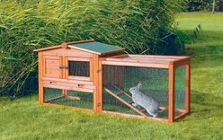 TRIXIE Small Animal Hutch with Outdoor Run, X-Small slide 2 of 5