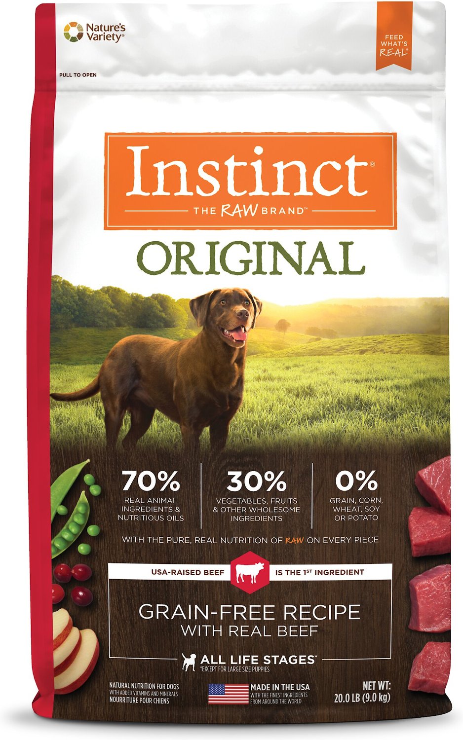 instinct original with real beef