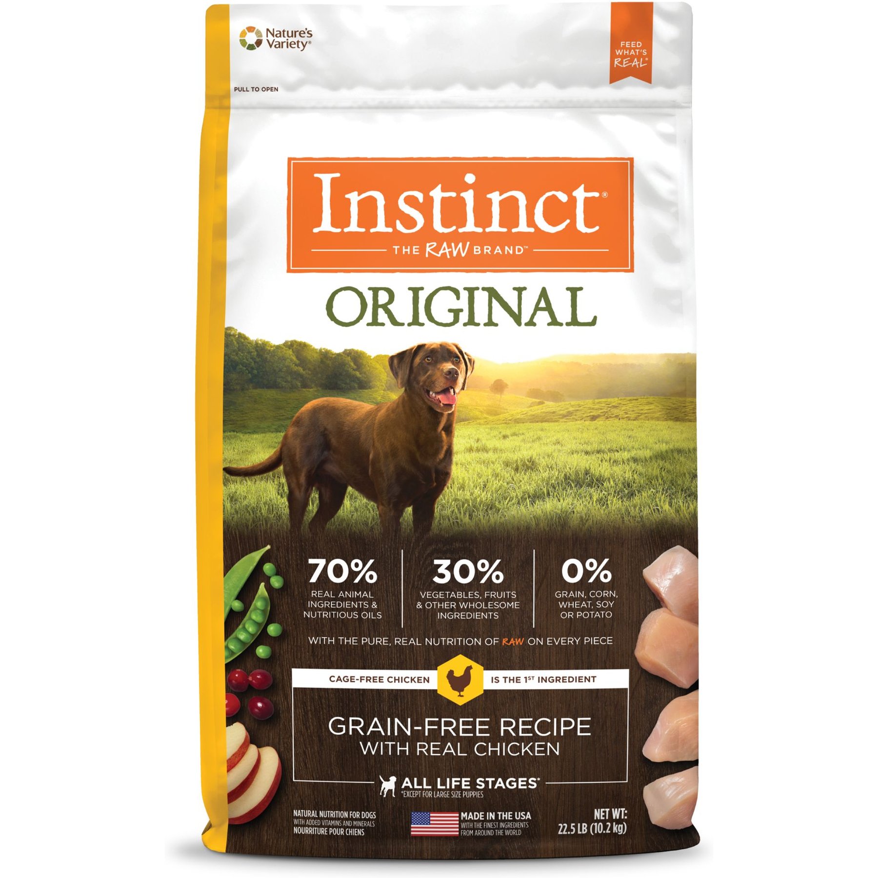 Instinct original small store breed dog food