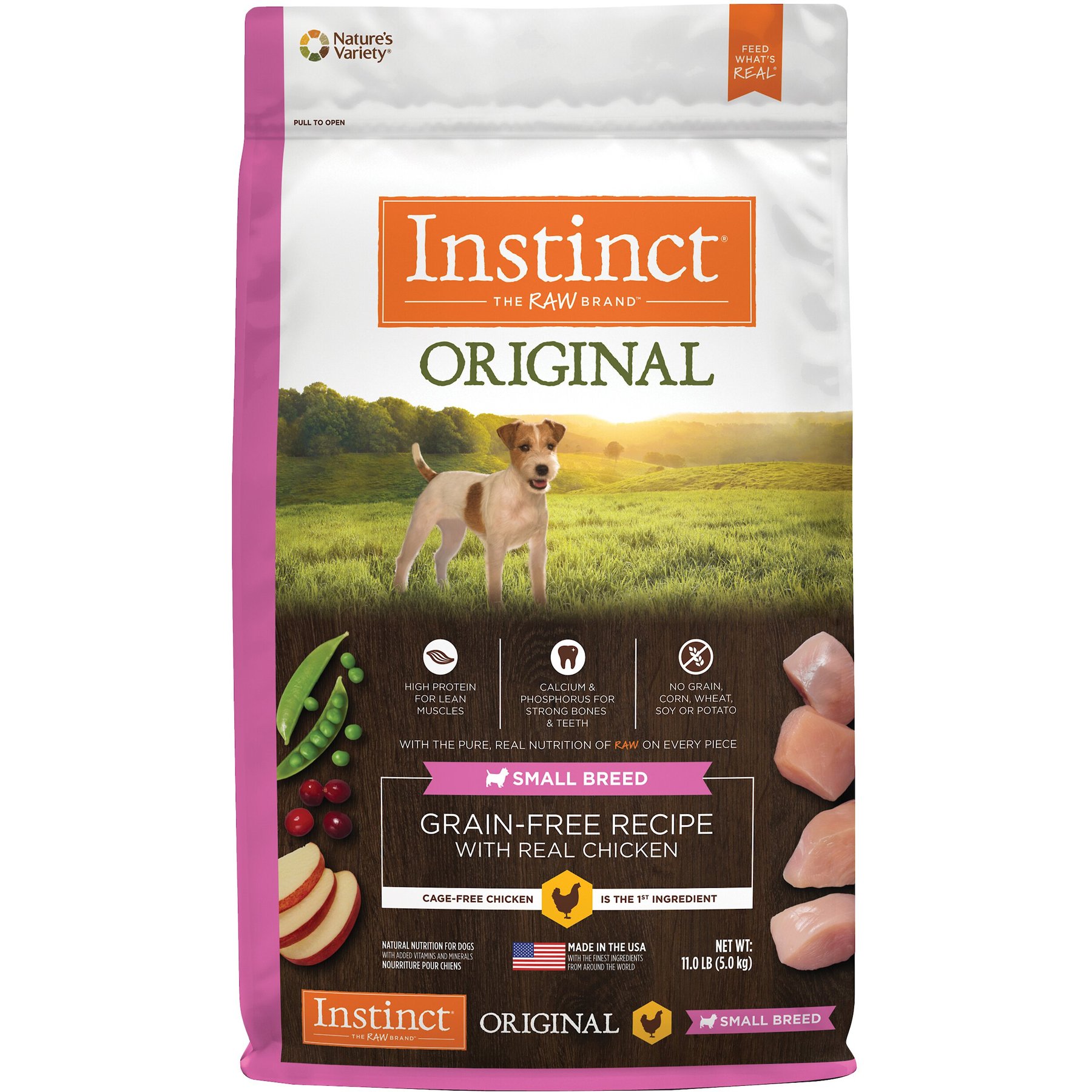 Instinct dog 2025 food small breed