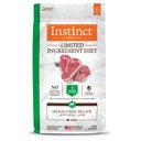 Instinct Limited Ingredient Diet Grain-Free Recipe with Real Lamb Freeze-Dried Raw Coated Dry Dog Food, 4-lb bag