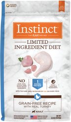 Instinct Limited Ingredient Diet Grain-Free Recipe with Real Turkey Freeze-Dried Raw Coated Dry Dog Food, 22-lb bag