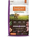 Instinct Original Grain-Free Recipe with Real Rabbit Freeze-Dried Raw Coated Dry Cat Food, 10-lb bag