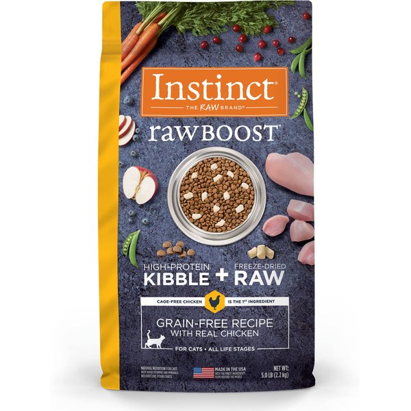 INSTINCT Ultimate Protein Cage Free Duck Recipe Grain Free Dry Cat