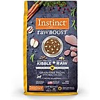 Instinct Raw Boost Grain-Free Recipe with Real Chicken & Freeze-Dried Raw Coated Pieces Dry Cat Food, 10-lb bag