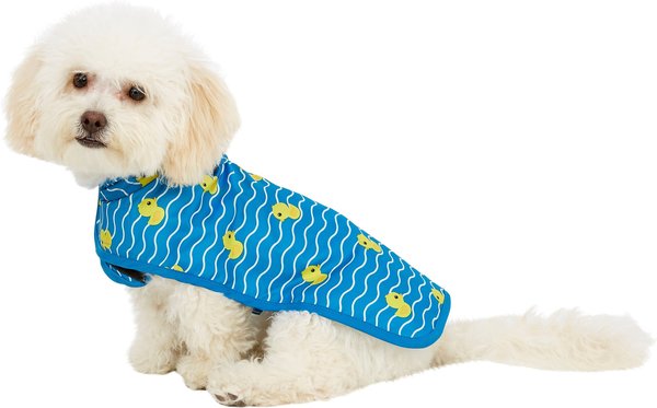 Frisco Rubber Ducky Dog Raincoat, X-Small slide 1 of 7