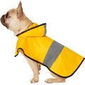 Frisco Rainy Days Dog Raincoat, Yellow, Medium