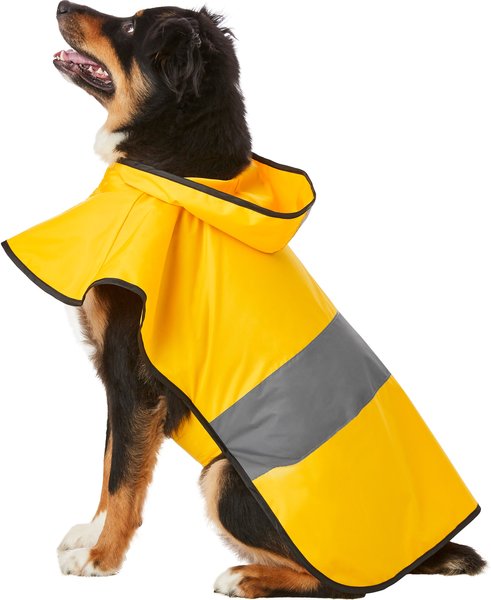 Frisco Lightweight Rainy Days Dog Raincoat, Yellow, X-Large slide 1 of 10